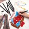 30 Fabric Markers, Permanent Colors Dual Tip Fabric Pens for Writing Painting on T-Shirts Clothes Sneakers Canvas Pillowcases, Child Safe & Non-Toxic for Kids Adults